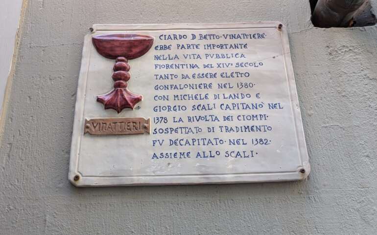 Vinattieri Firenze . Storia del vino Zanobini